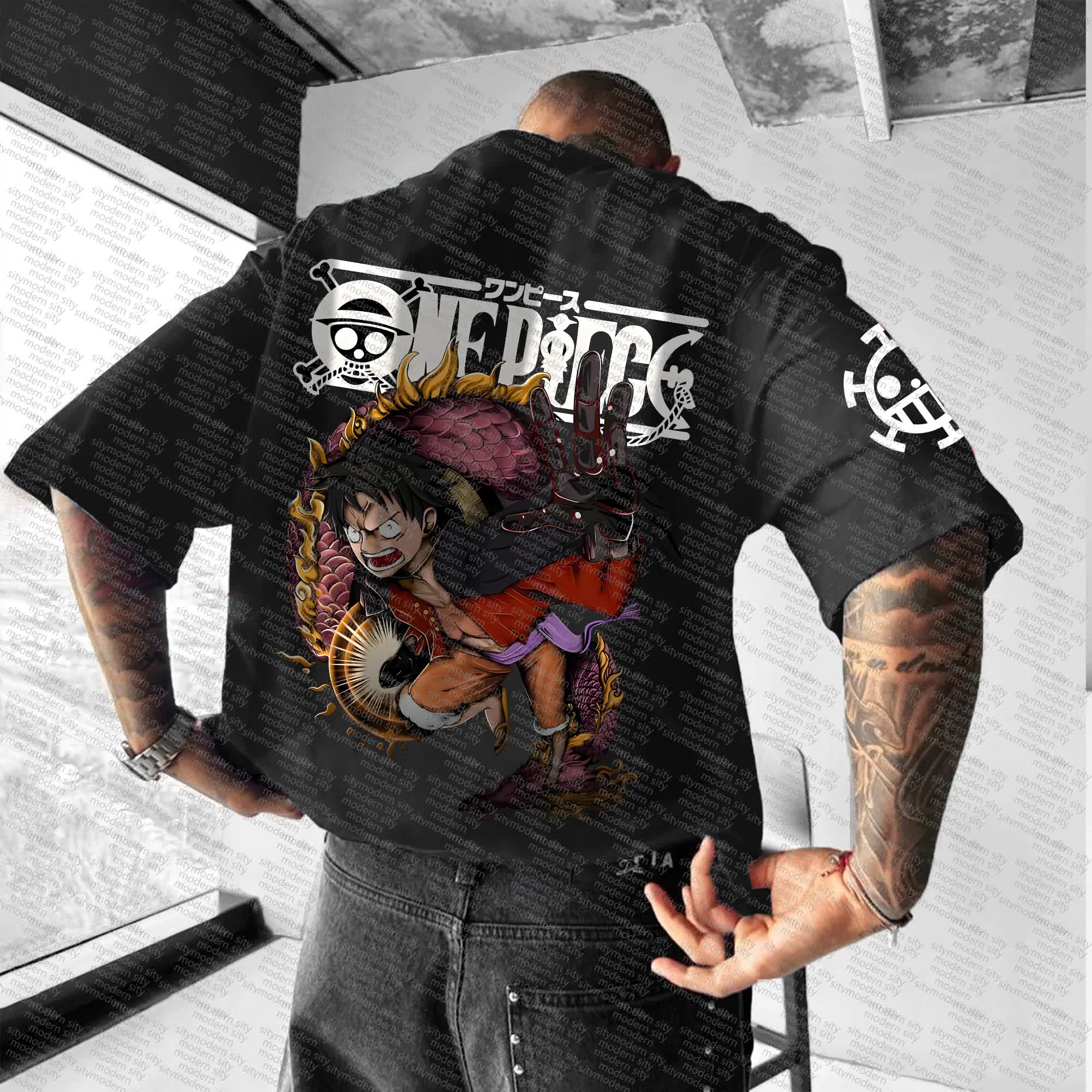 Unisex “One Piece” Anime Series Casual T-shirt