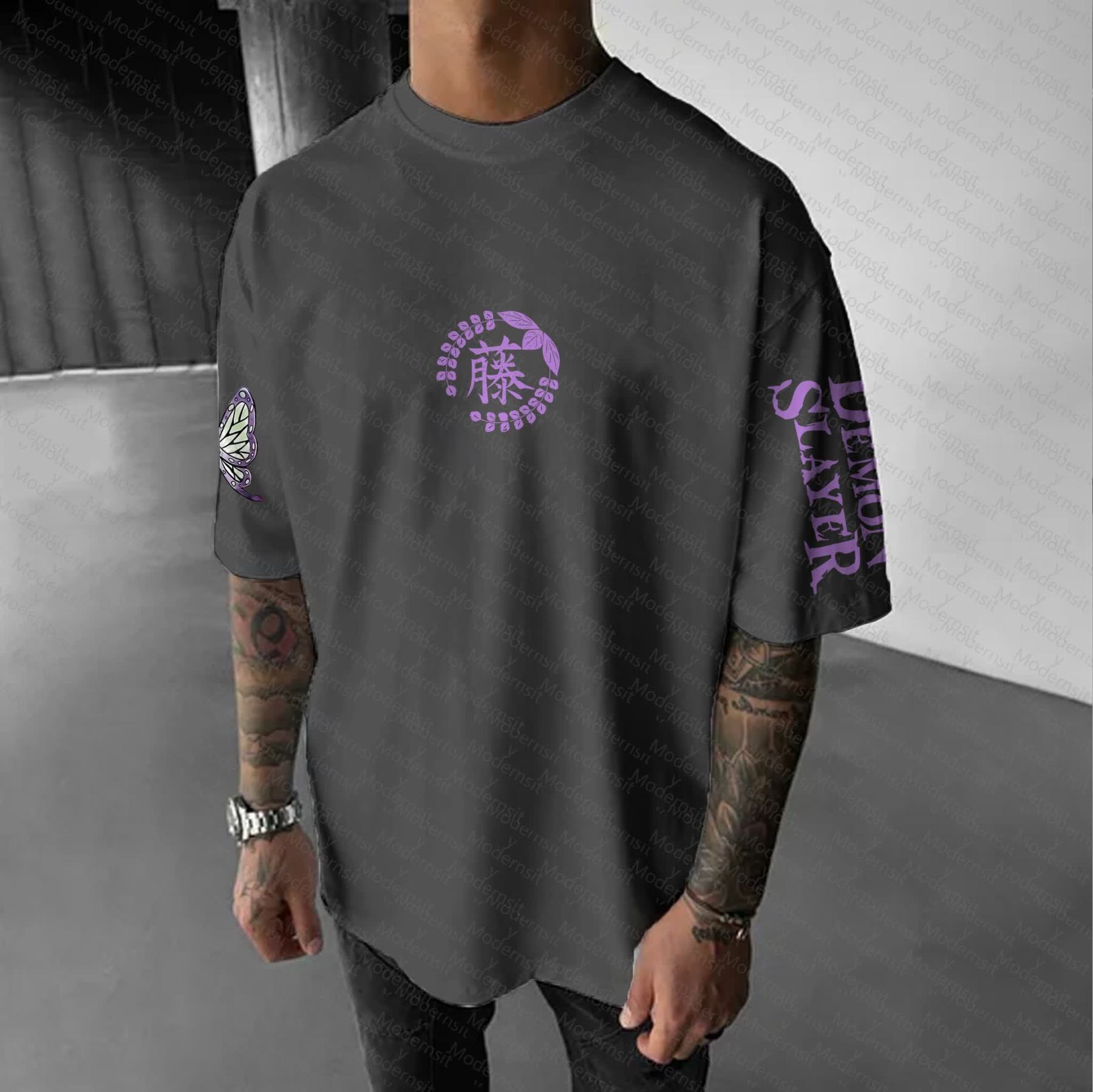 Unisex  "Demon Slayer" Anime Inspired Vintage T-Shirt