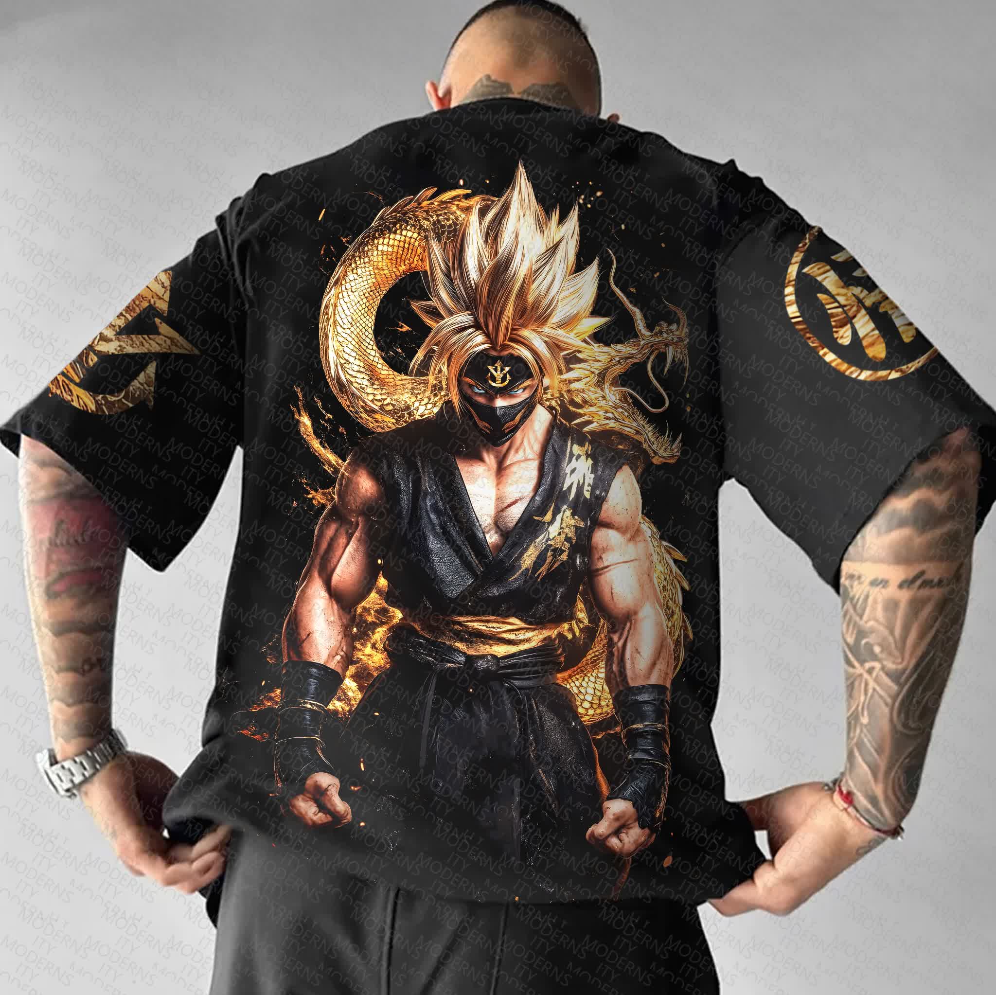 Unisex  "Dragonball" Anime Inspired Vintage T-Shirt