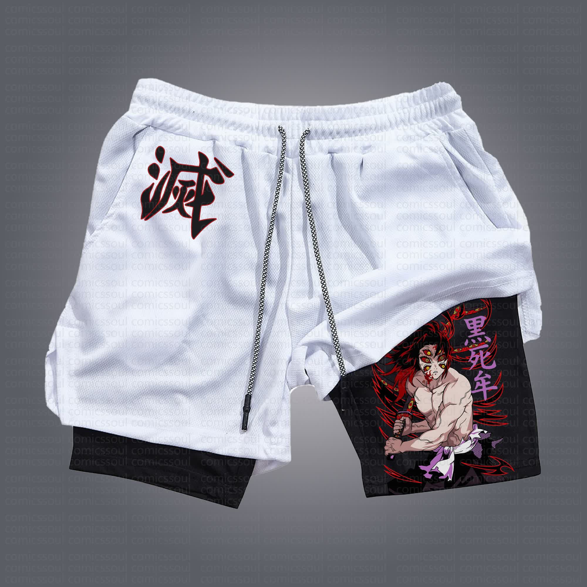 Unisex Casual Anime Streetwear Shorts 丨Demon Slayer