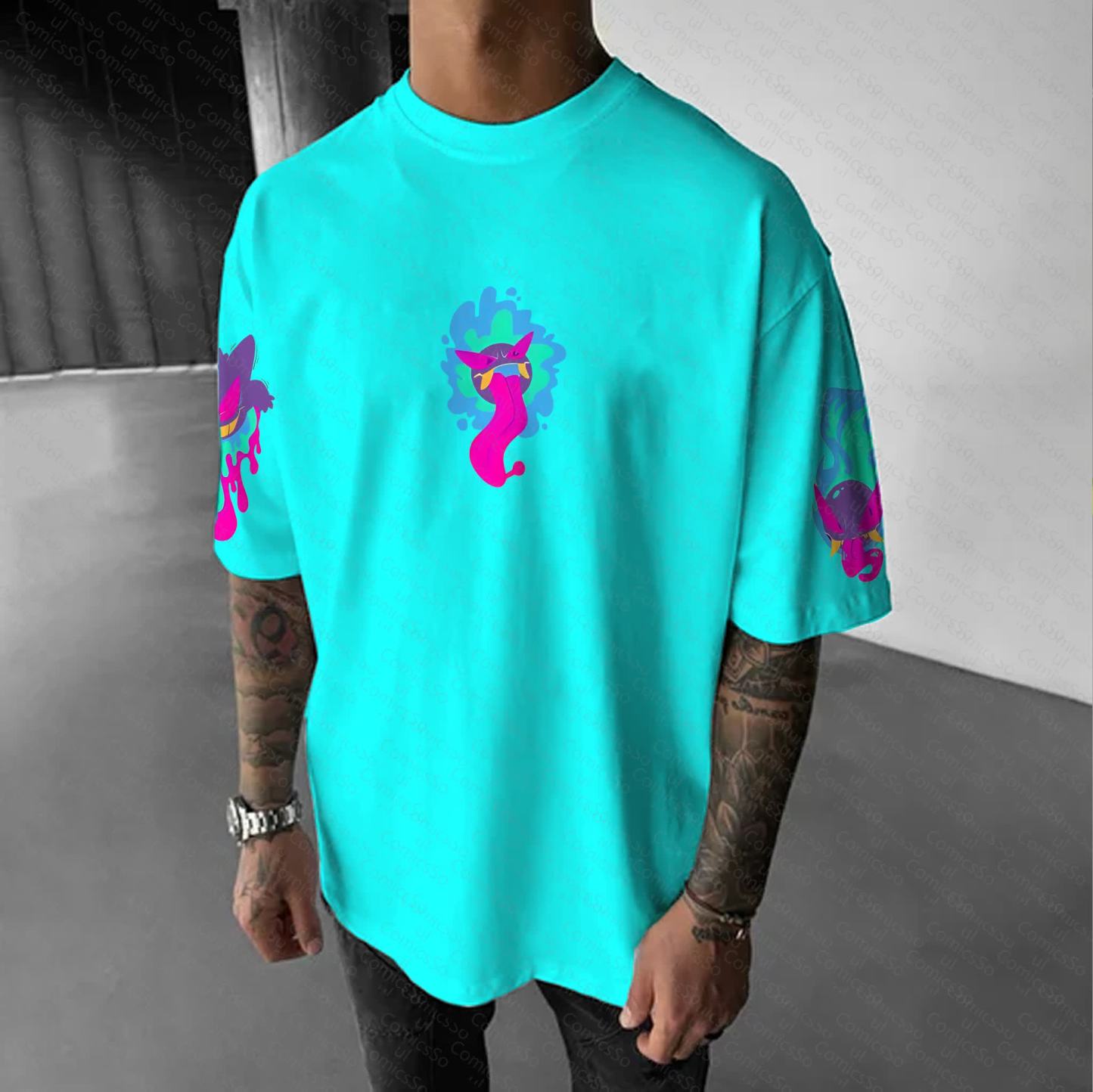 Unisex  "Pokémon" Anime Inspired Vintage T-Shirt