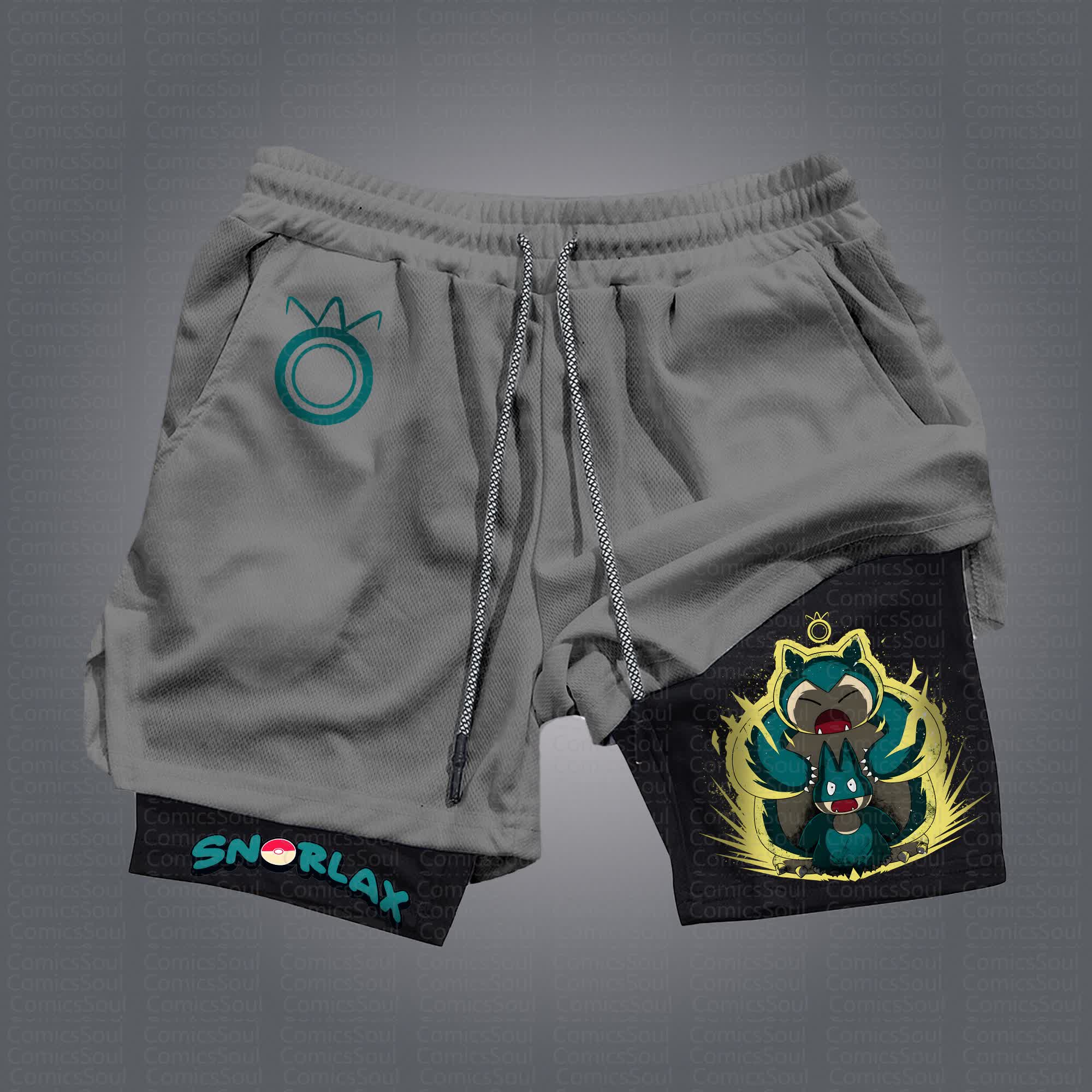 Unisex Casual Anime Streetwear Shorts 丨Pokémon