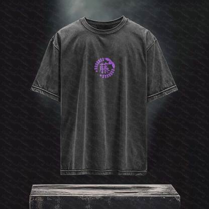 Unisex Anime Inspired Vintage T-Shirt丨 Demon Slayer
