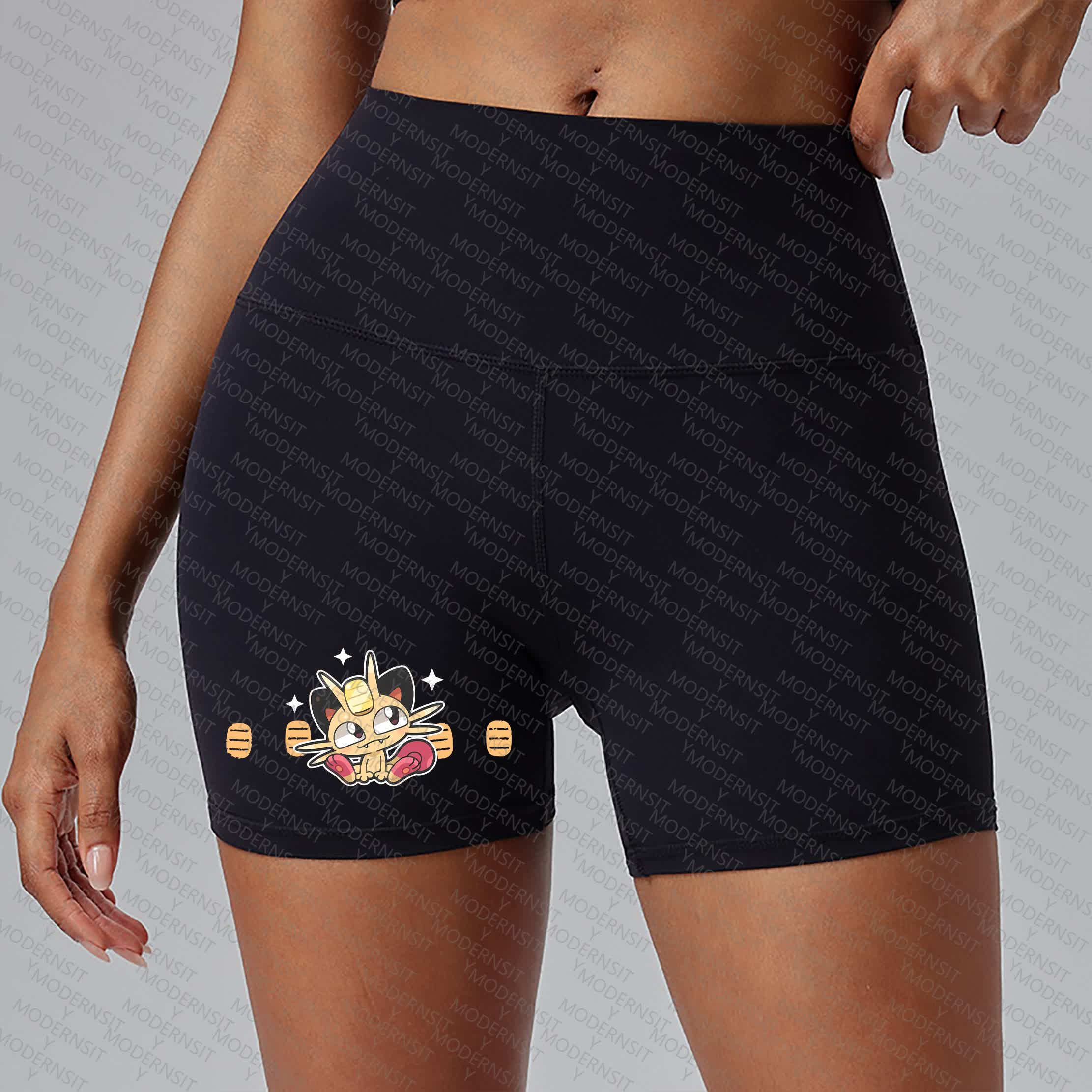 Casual “Pokémon” Streetwear Shorts