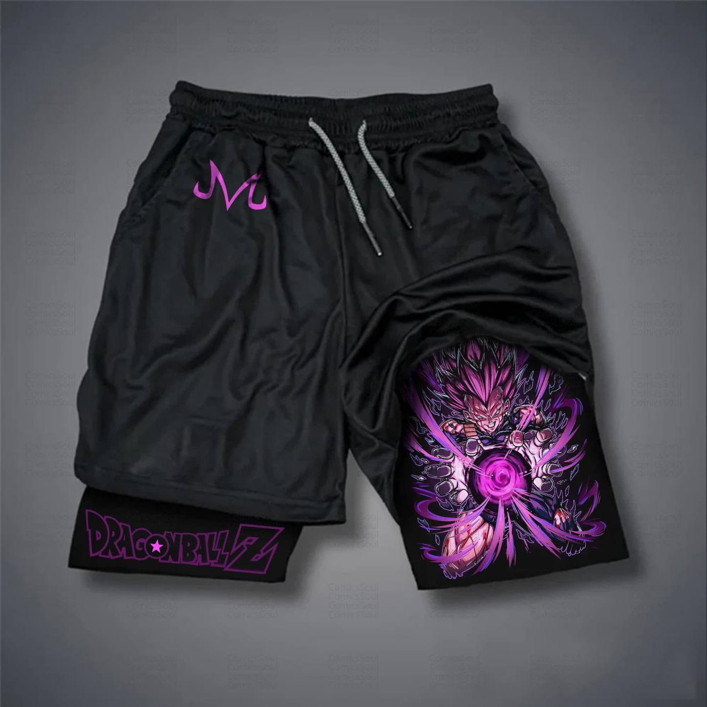 Unisex Casual Anime Streetwear Shorts 丨Demon Slayer X Pokémon