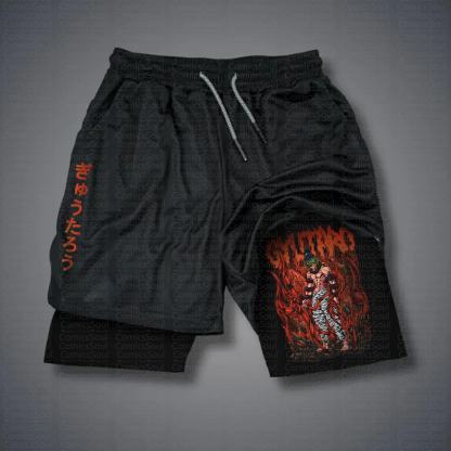 Unisex Casual Anime Streetwear Shorts 丨Demon Slayer