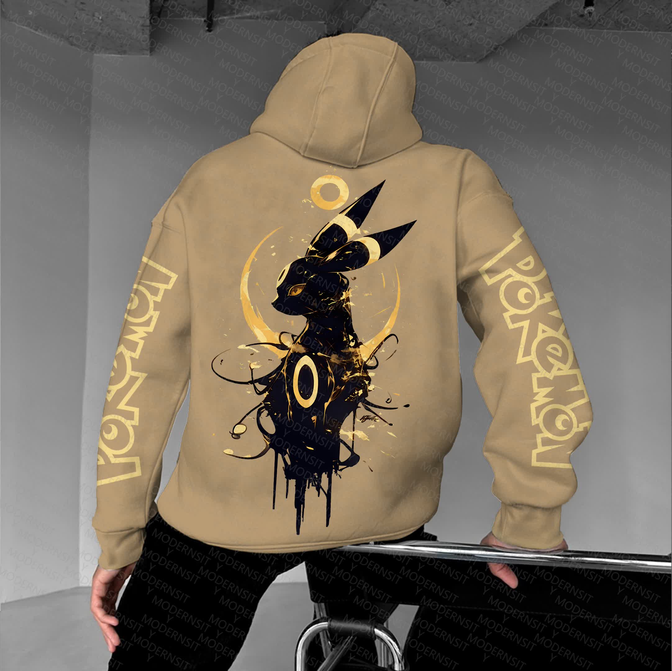 Unisex “Pokémon” Anime Graphic Streetwear Vintage Hoodie