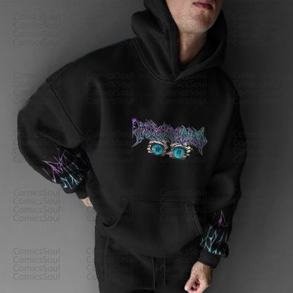 Unisex “Demon Slayer” Anime Graphic Streetwear Vintage Hoodie