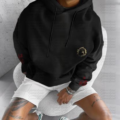 Unisex “Demon Slayer” Anime Graphic Streetwear Vintage Hoodie