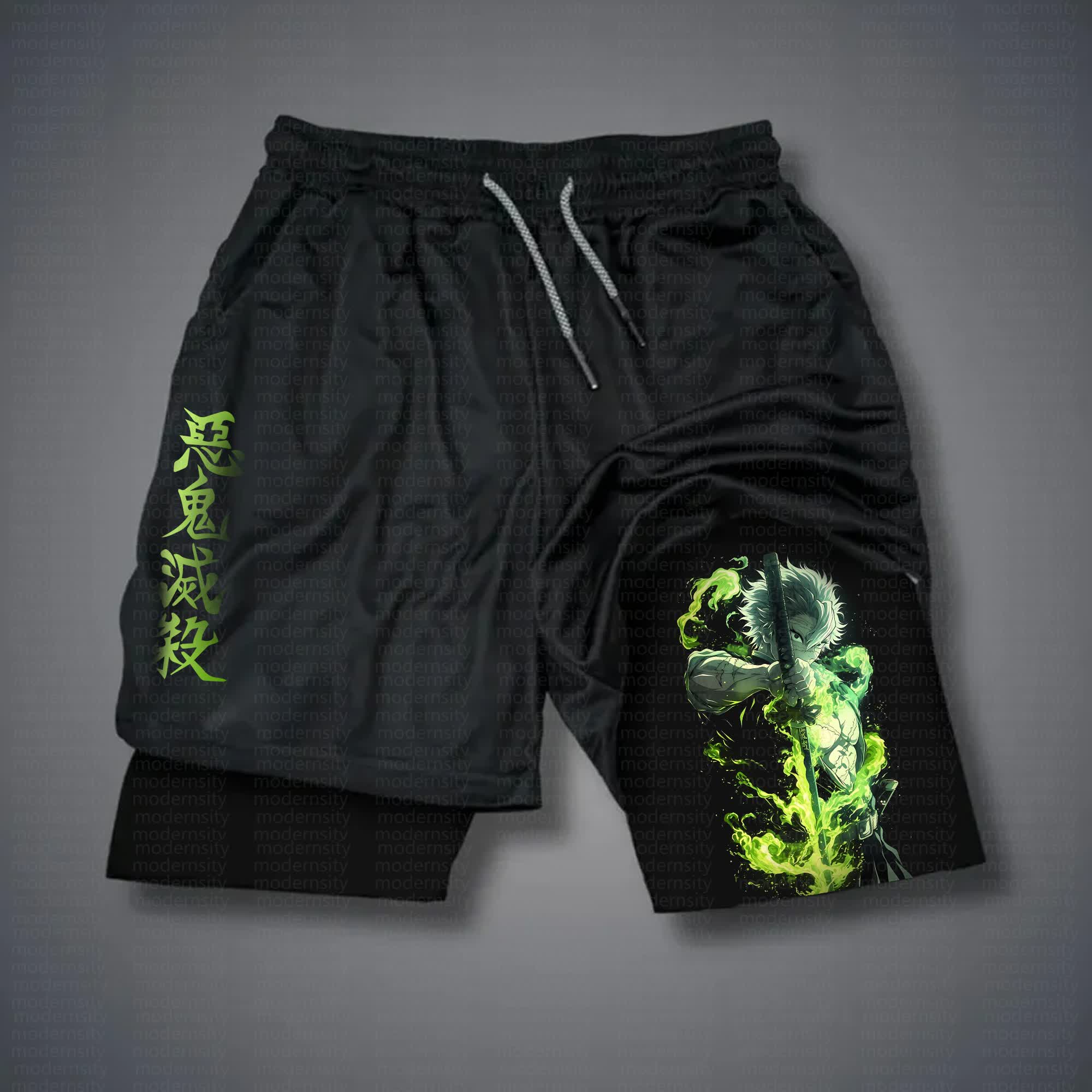 Unisex Casual Anime Streetwear Shorts 丨Demon Slayer