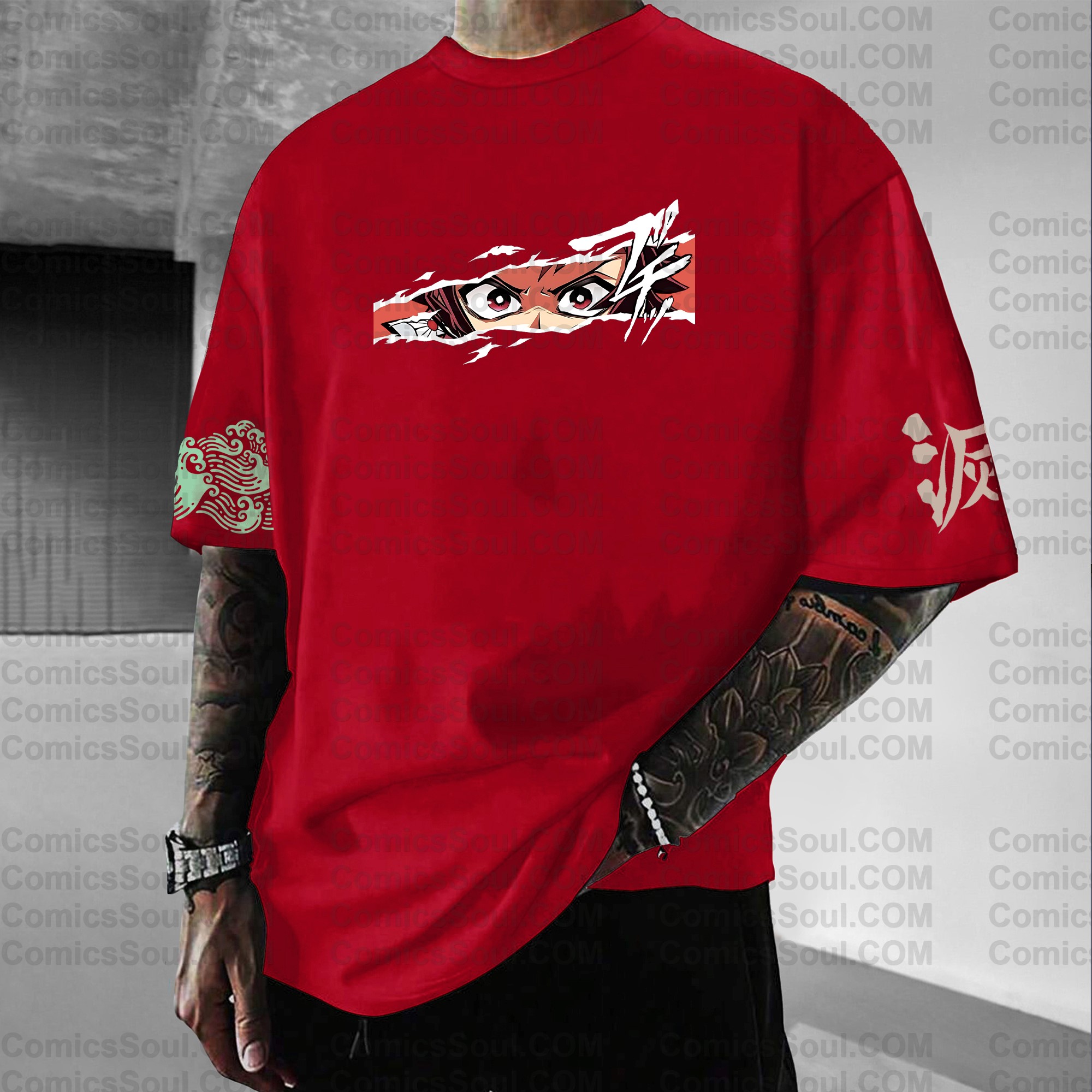 Unisex Anime Inspired Vintage T-Shirt