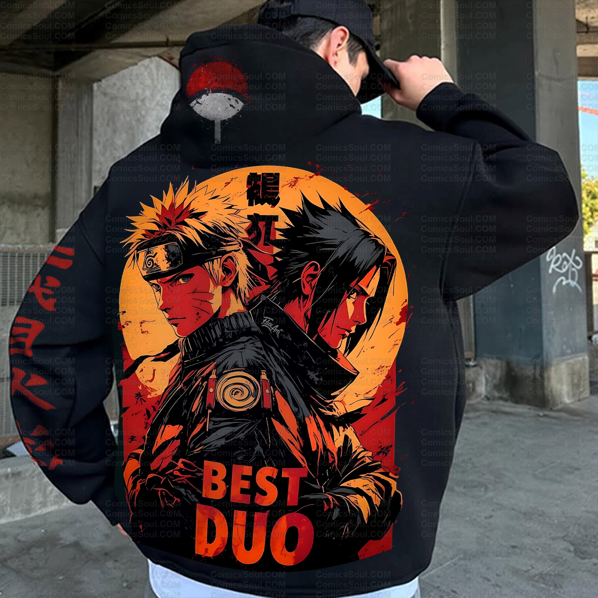 Unisex Graphic Streetwear Vintage Plush Hoodie