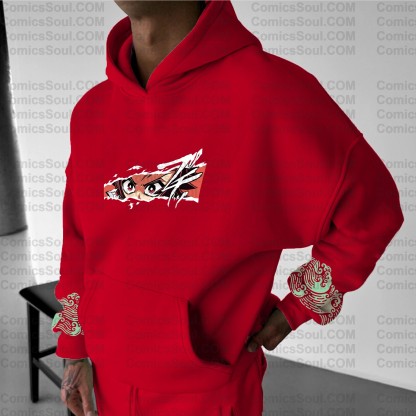 Unisex Game Graphic Streetwear Vintage Hoodie