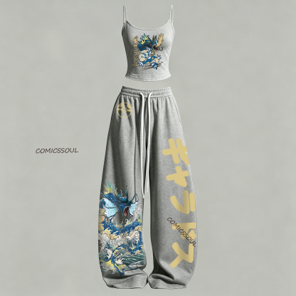 Pokémon Top & Elasticated Trousers Two-Piece Set