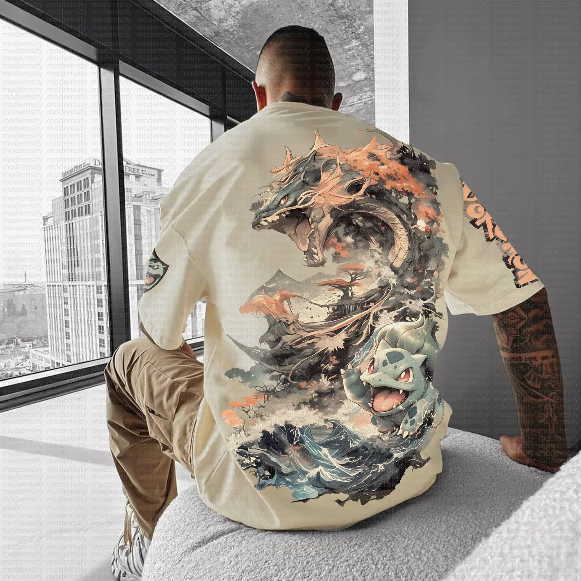 Unisex  "Pokémon" Anime Inspired Vintage T-Shirt