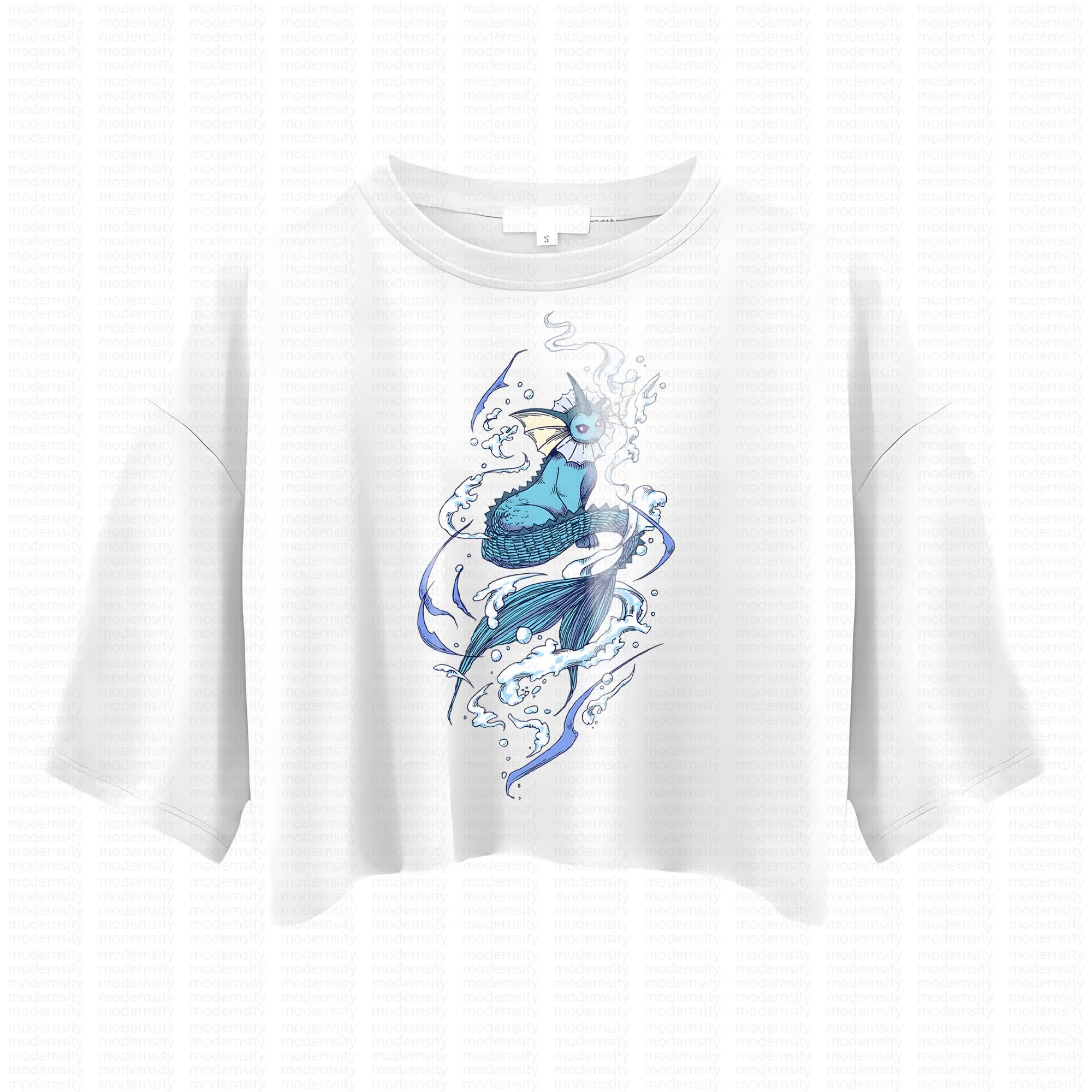 Cute and playful "Pokémon" summer women's cropped top