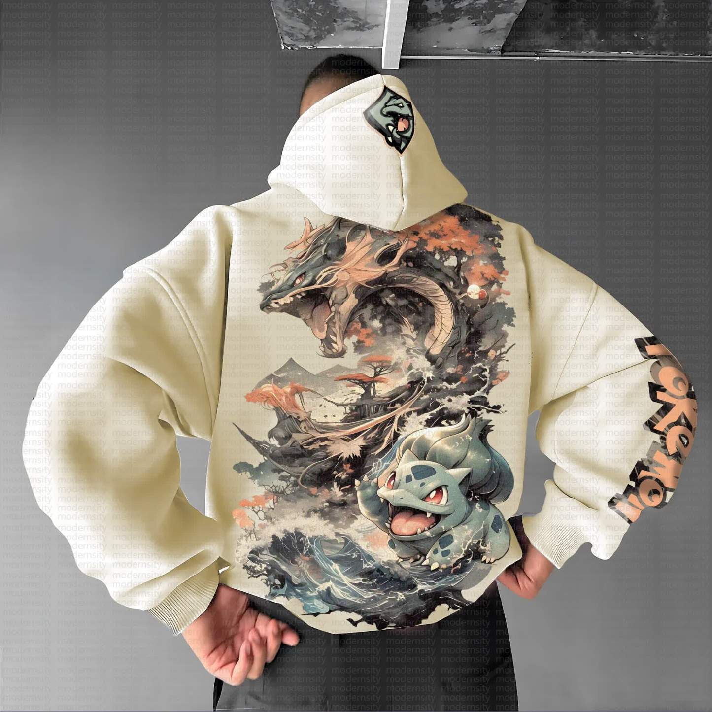 Unisex Oversized Anime Print Hoodie | One Piece