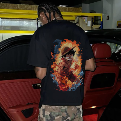 Unisex Fit Vintage T-Shirt丨One Piece