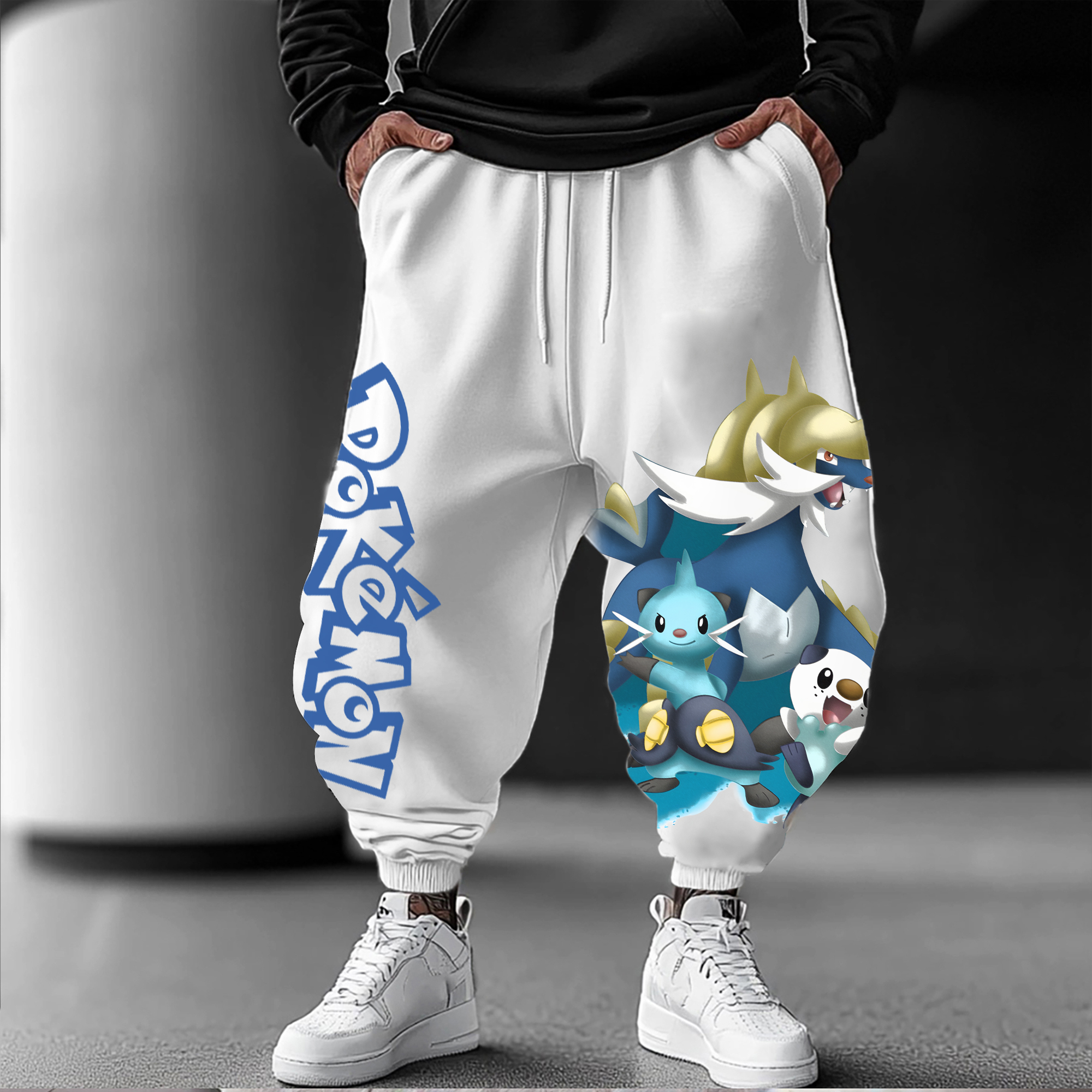 Unisex  “Pokémon” Casual Anime Streetwear Pants