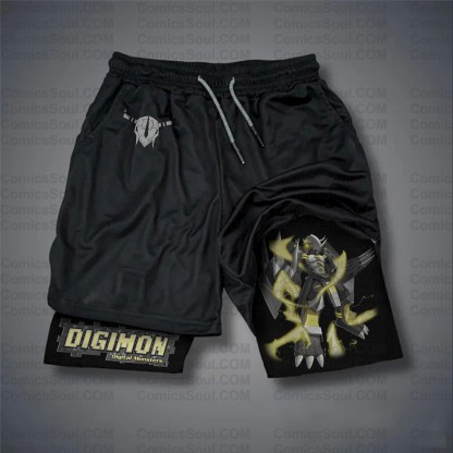 Unisex  “Comicssoul” Casual Anime Streetwear Shorts