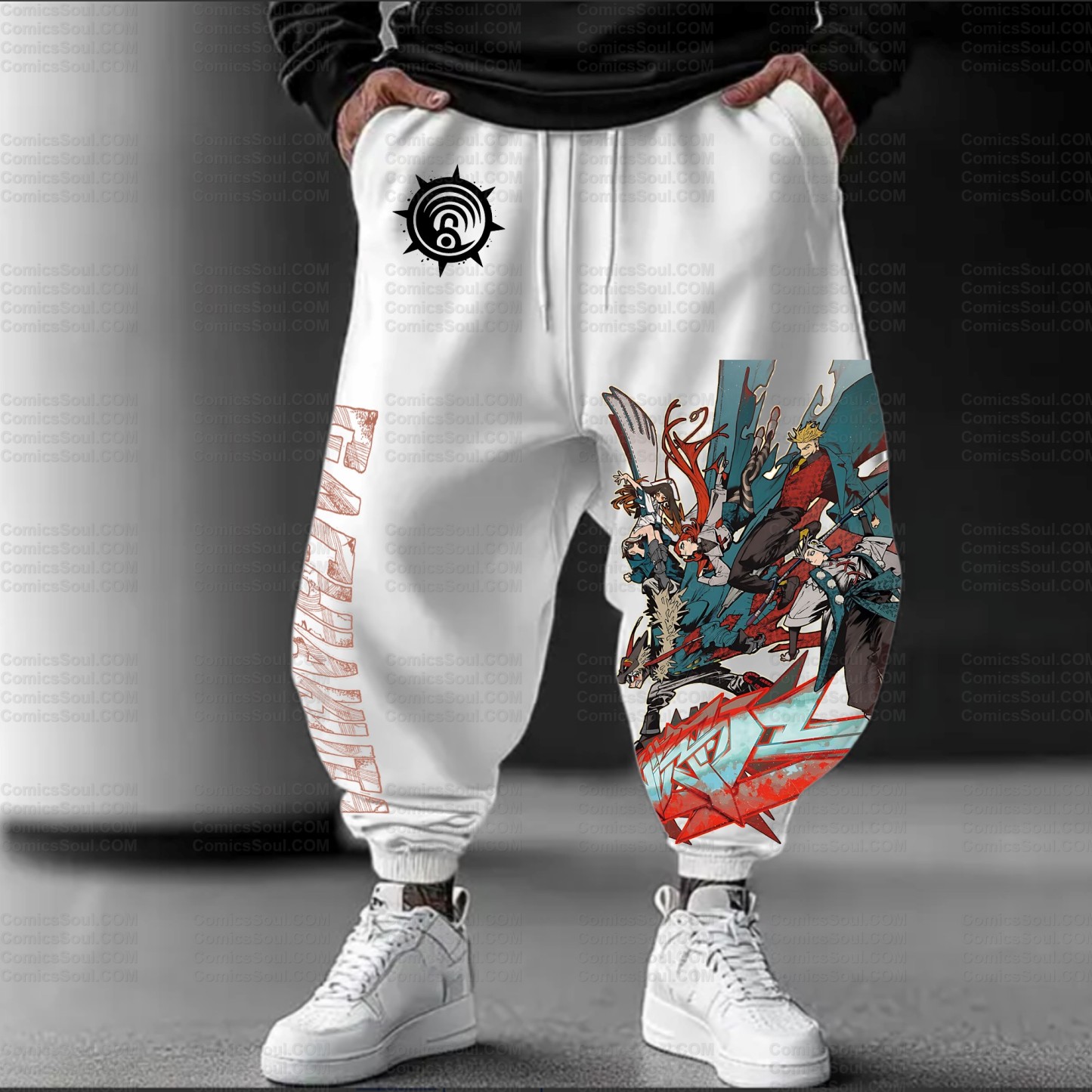 Unisex Anime Inspired Vintage Plush Pants