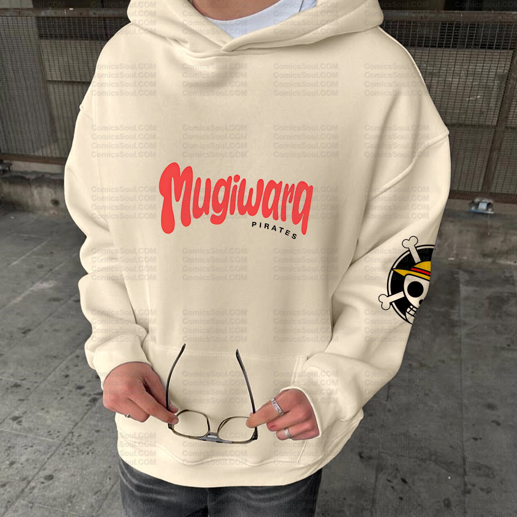 Unisex Graphic Streetwear Vintage Plush Hoodie