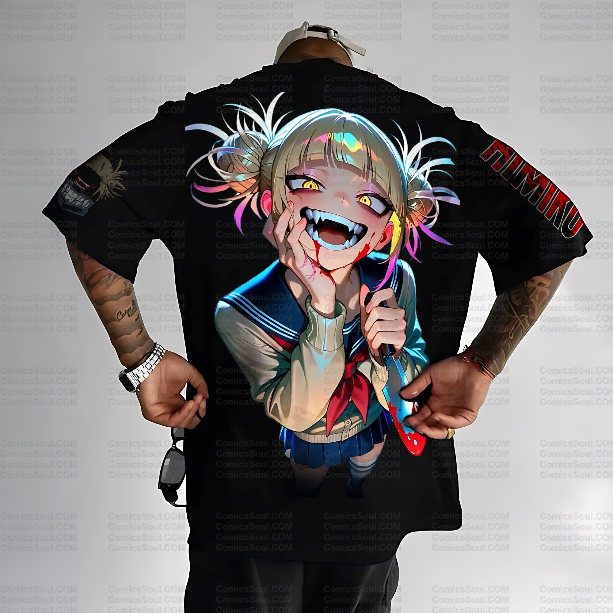 Unisex Anime Inspired Vintage T-Shirt