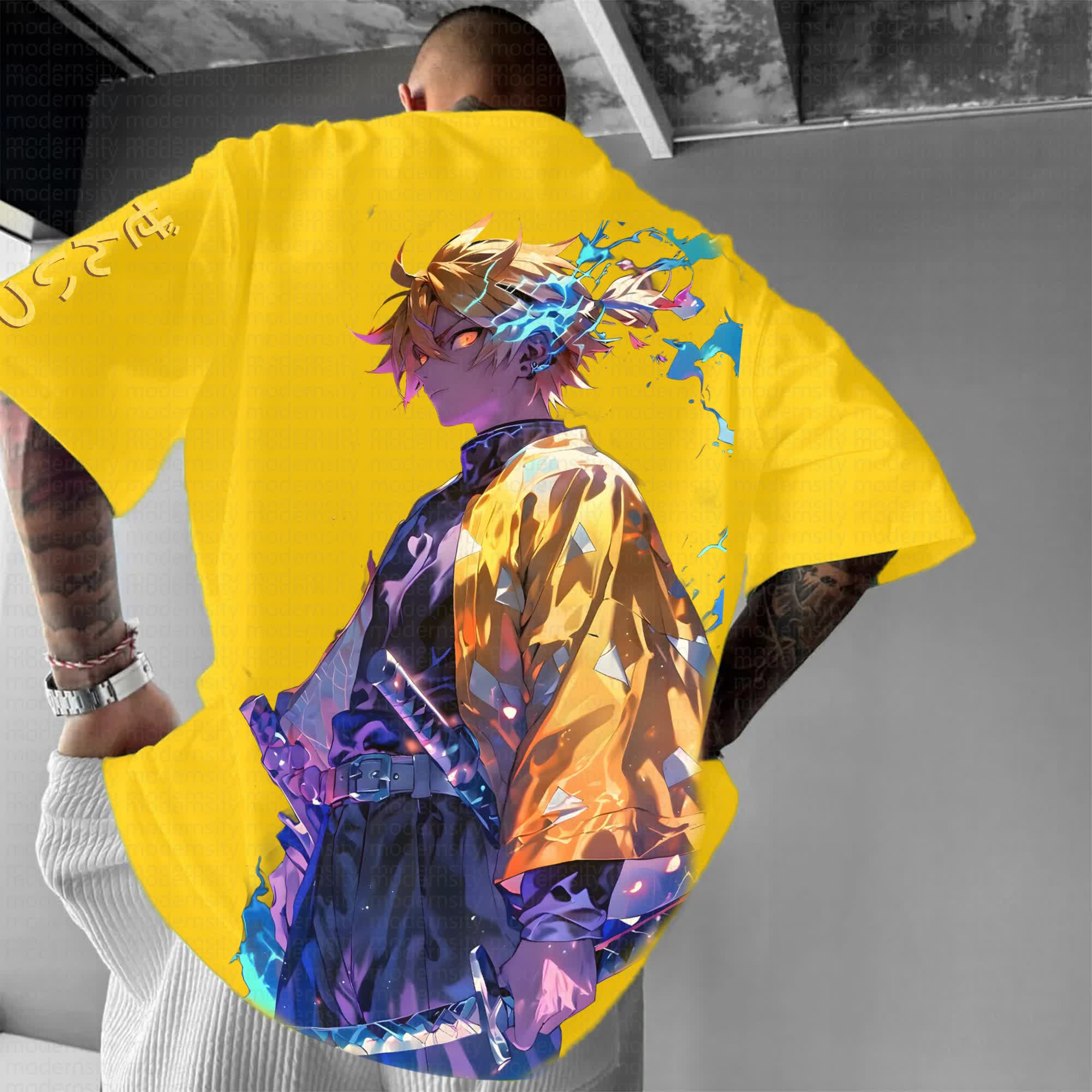 Unisex Anime Inspired Vintage T-Shirt丨Demon Slayer