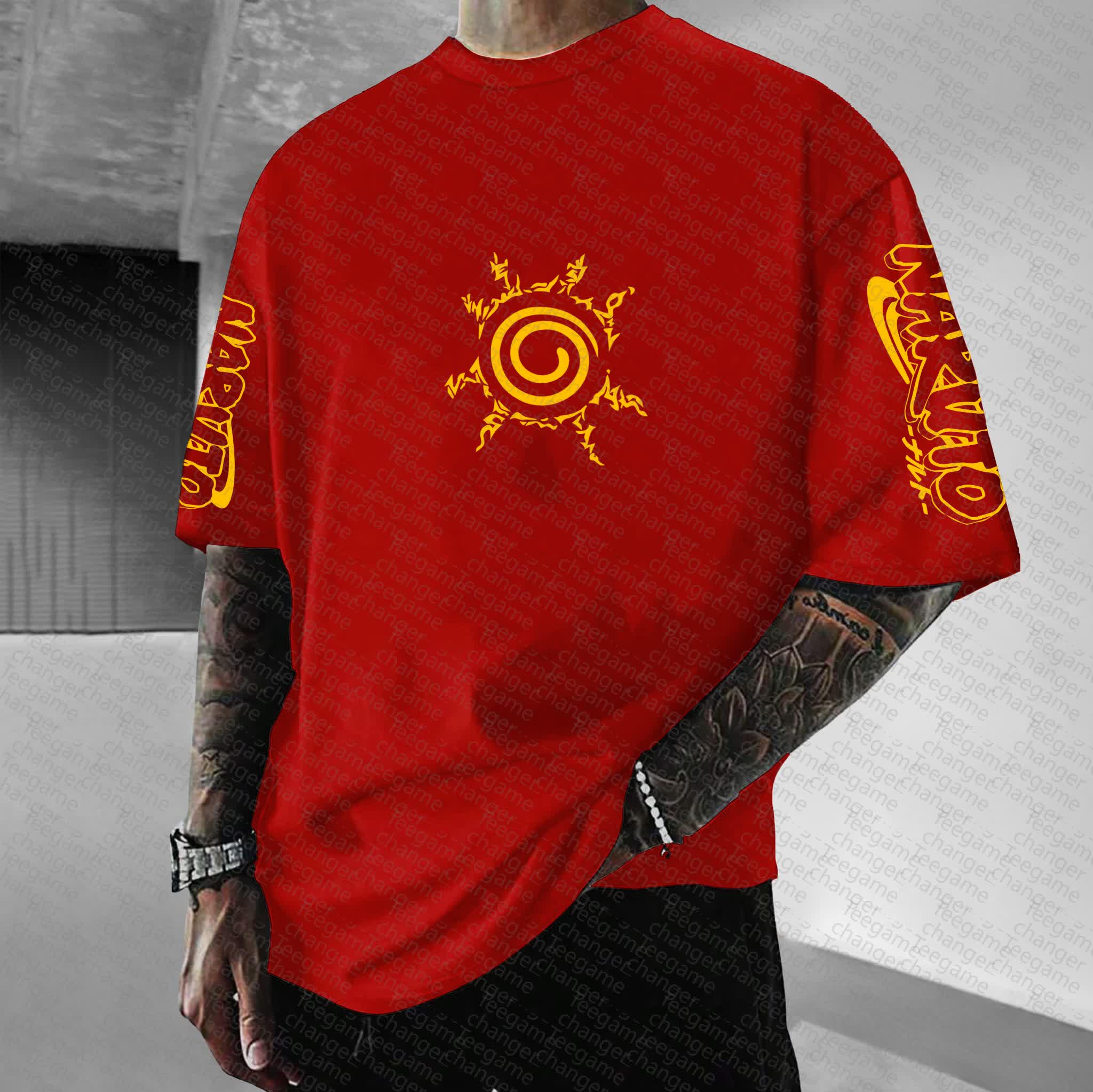 Unisex  "NARUTO" Anime Inspired Vintage T-Shirt