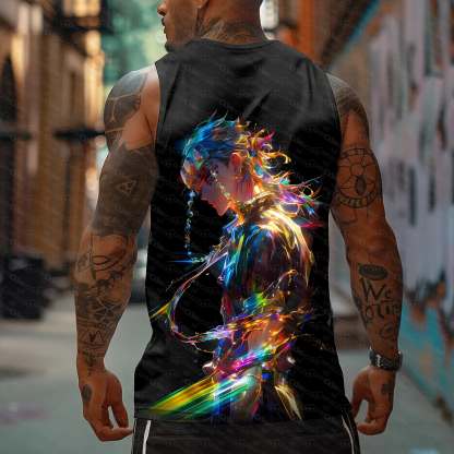 Unisex  “Demon Slayer” Casual Anime  Tank Top