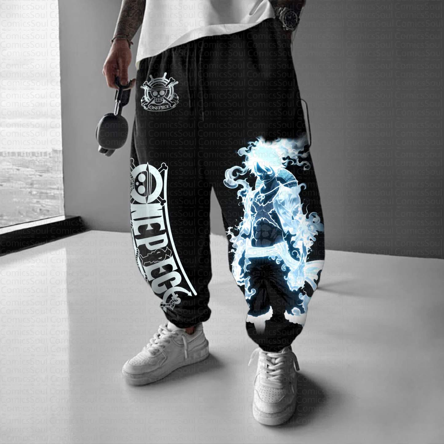 Unisex Anime Inspired Vintage Pants丨Demon Slayer X Pokémon