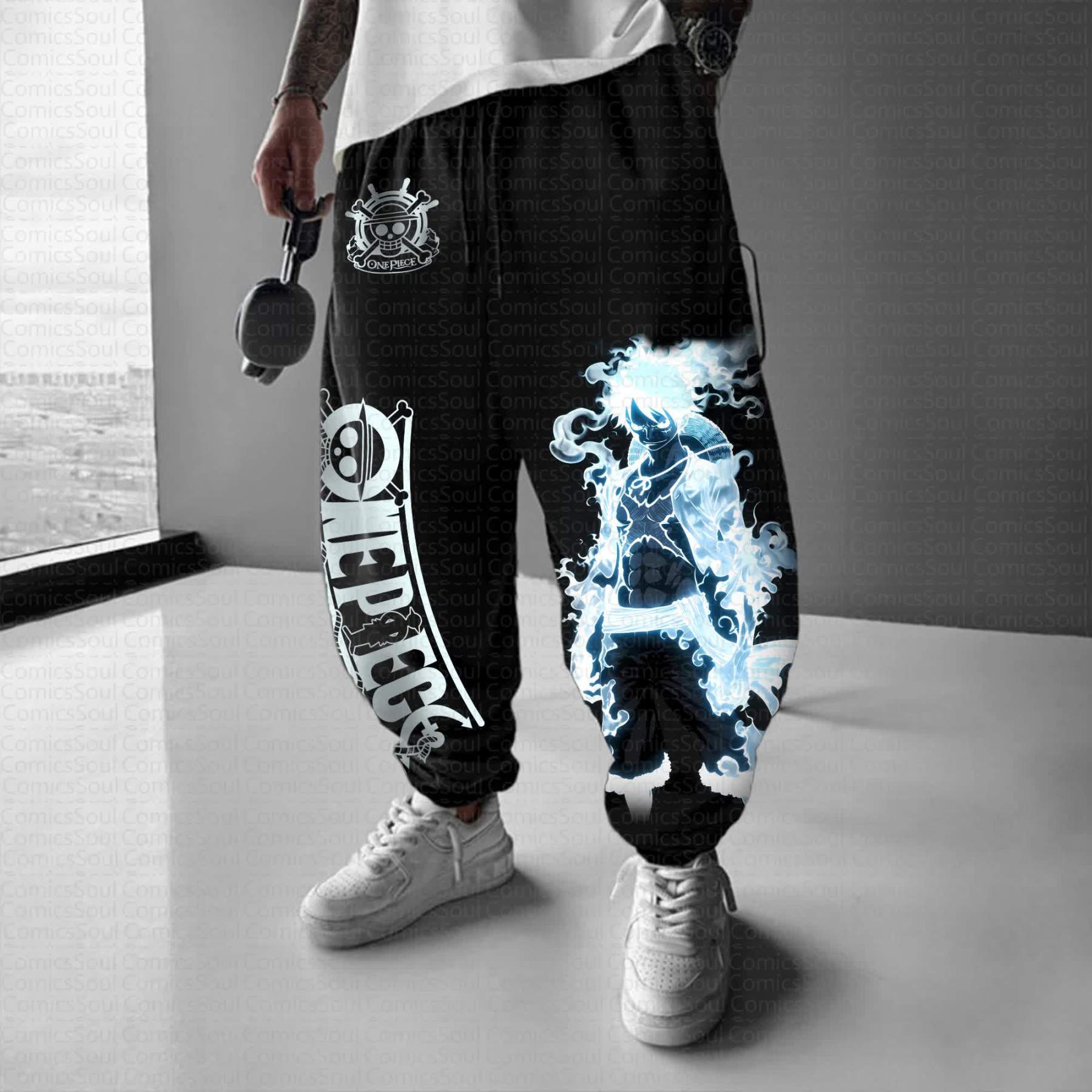 Unisex Anime Inspired Vintage Pants丨Demon Slayer X Pokémon