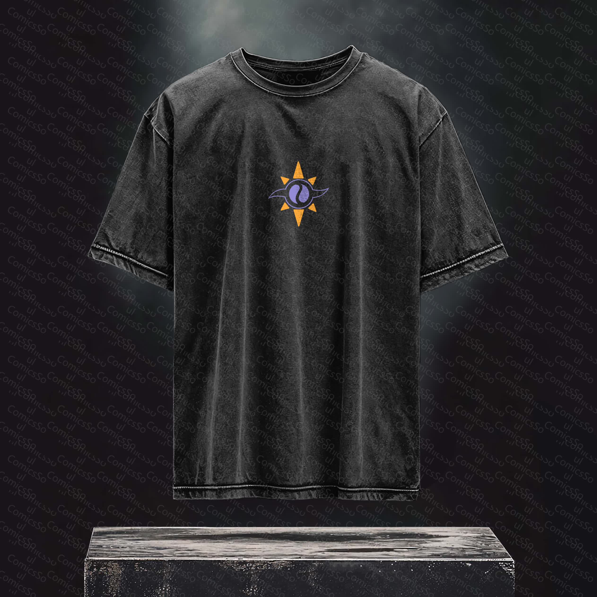 Unisex Anime Inspired Vintage Washed T-Shirt丨 Digimon