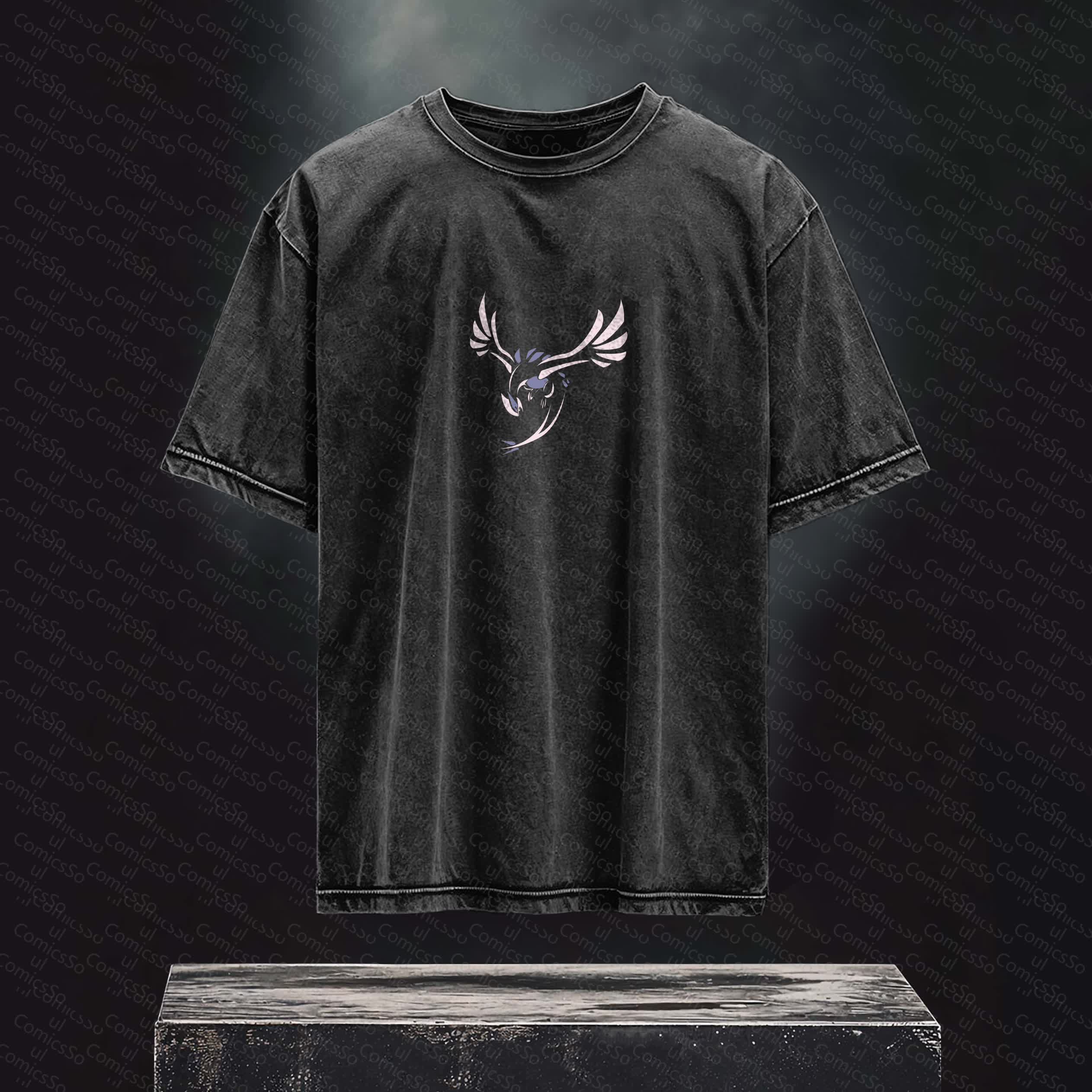 Unisex Anime Inspired Vintage Washed T-Shirt丨 Pokémon