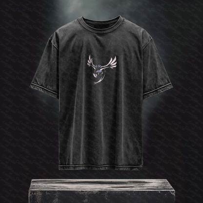 Unisex Anime Inspired Vintage Washed T-Shirt丨 Pokémon