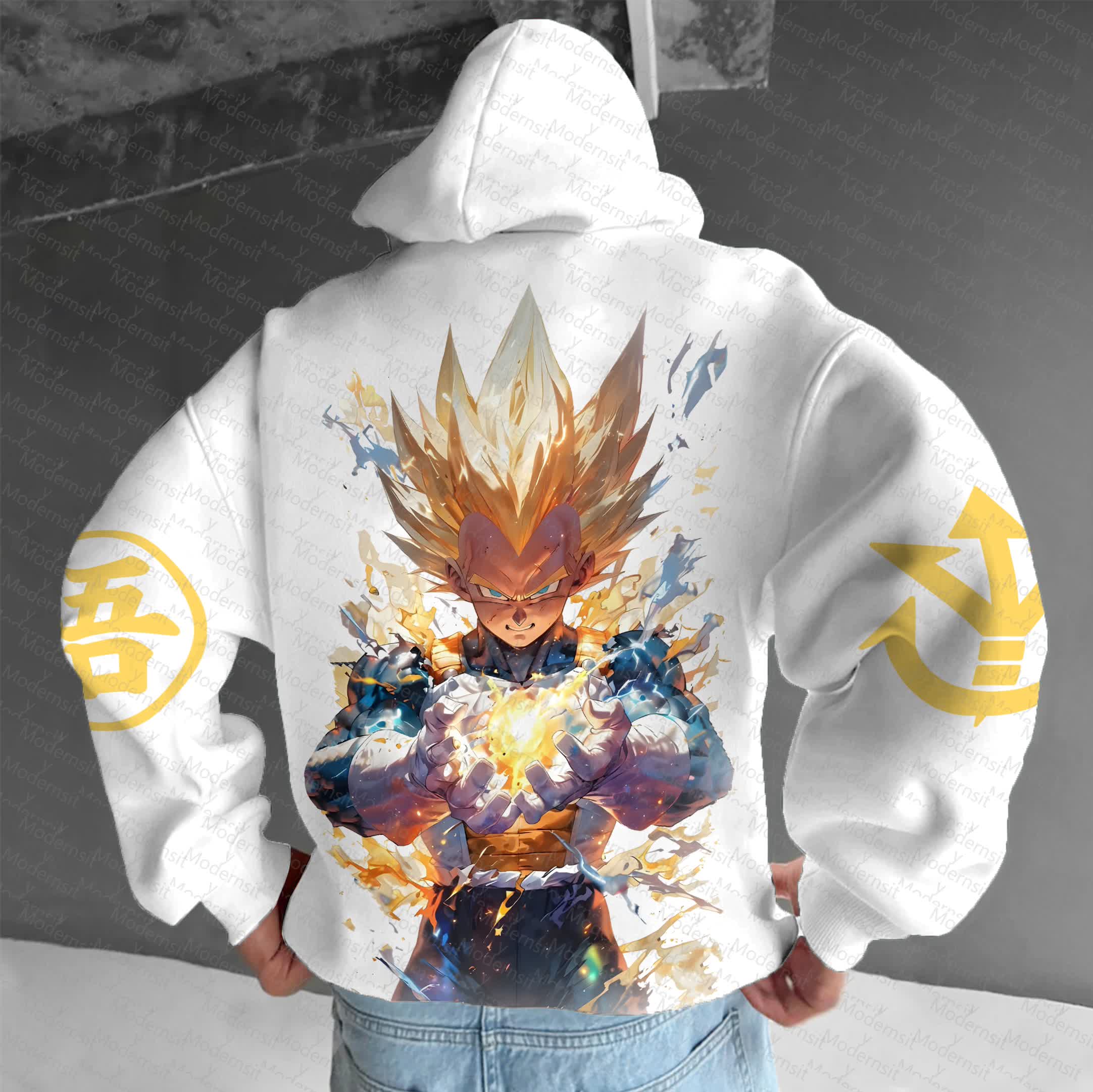 Unisex “Dragonball” Anime Graphic Streetwear Vintage Hoodie