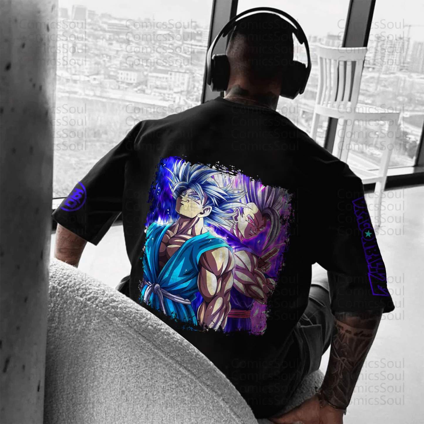 Unisex Anime Inspired Vintage T-Shirt丨Demon Slayer X Pokémon