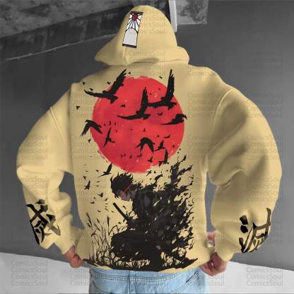Unisex “Demon Slayer” Anime Graphic Streetwear Vintage Hoodie