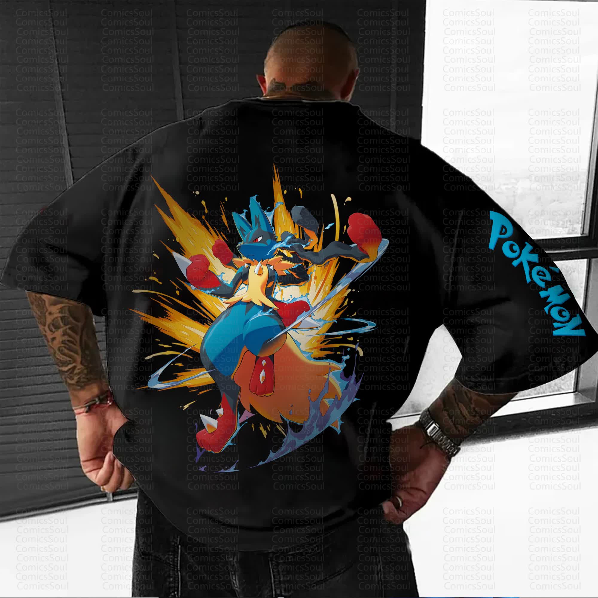 Unisex Anime Inspired Vintage T-Shirt | Pokémon