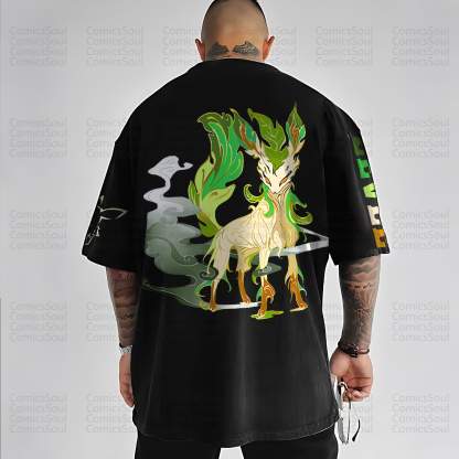 Unisex Anime Inspired Vintage T-Shirt丨Pokémon