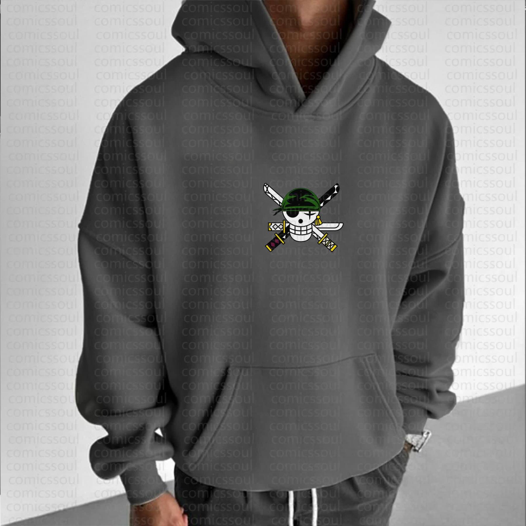 Unisex Anime Graphic Streetwear Vintage Hoodie丨One Piece