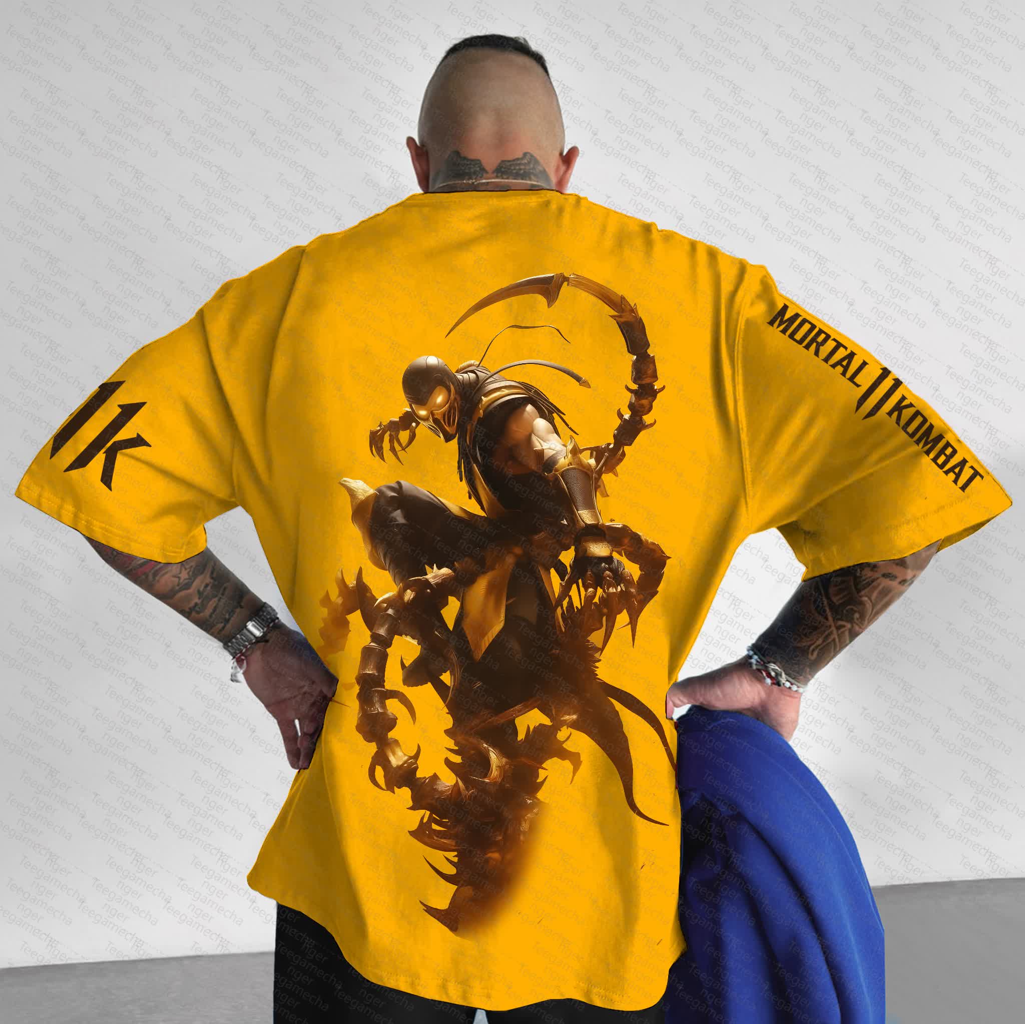Unisex  "Mortal Kombat" Anime Inspired Vintage T-Shirt