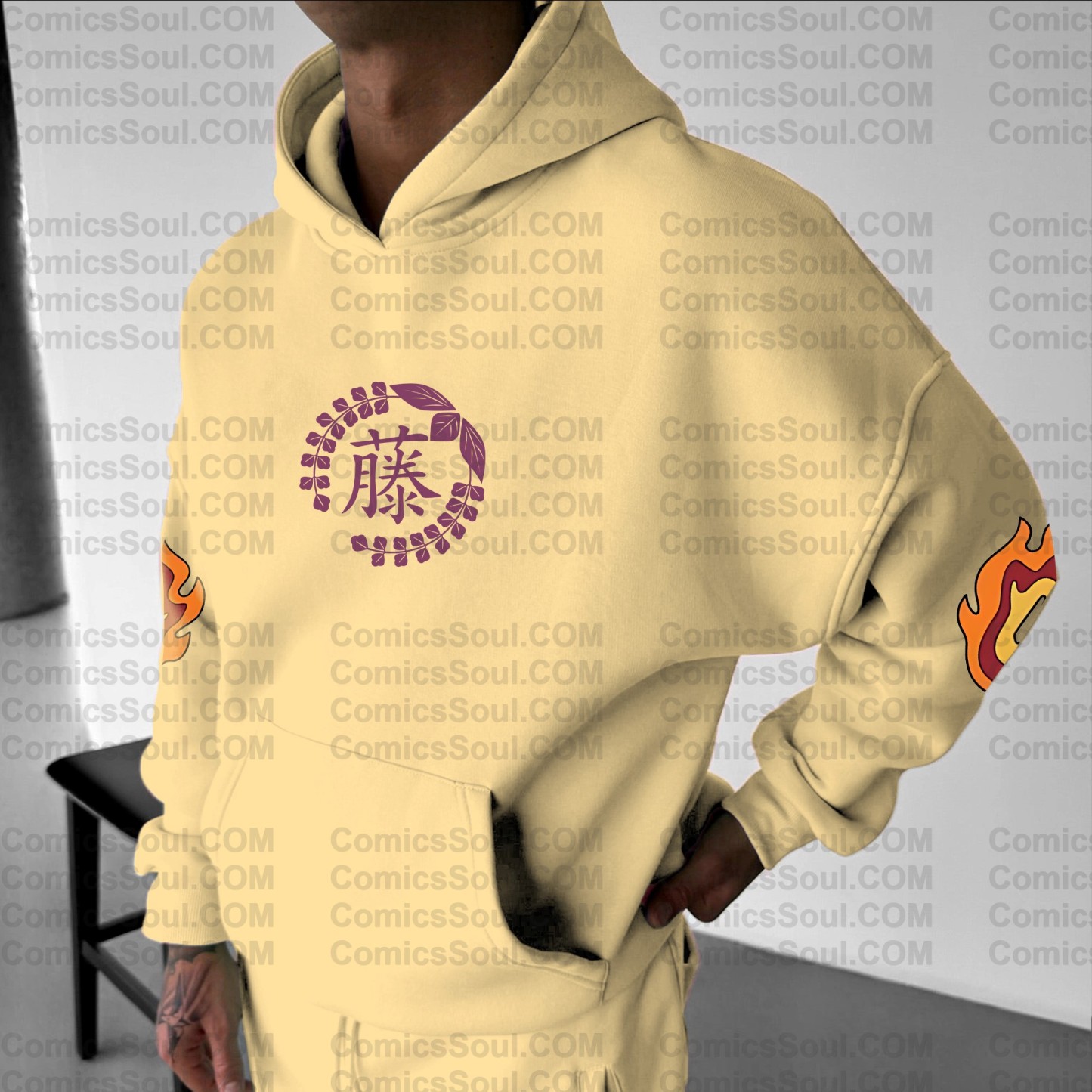 Unisex Game Graphic Streetwear Vintage Hoodie