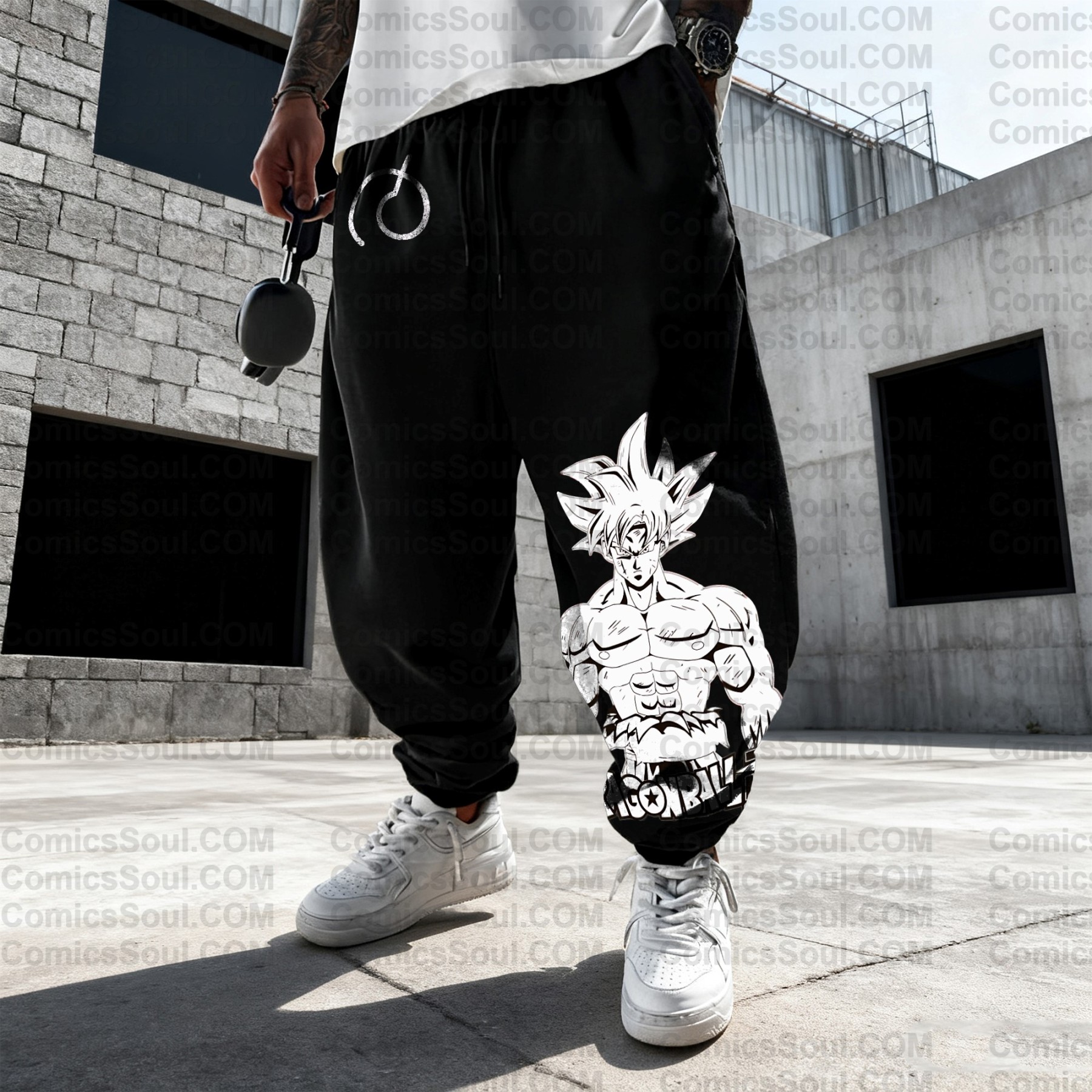 Unisex Casual Anime Streetwear Pants