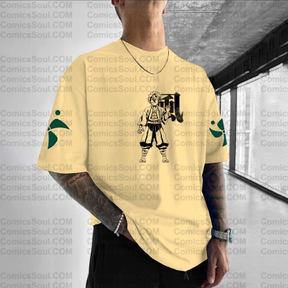 Unisex Anime Inspired Vintage T-Shirt