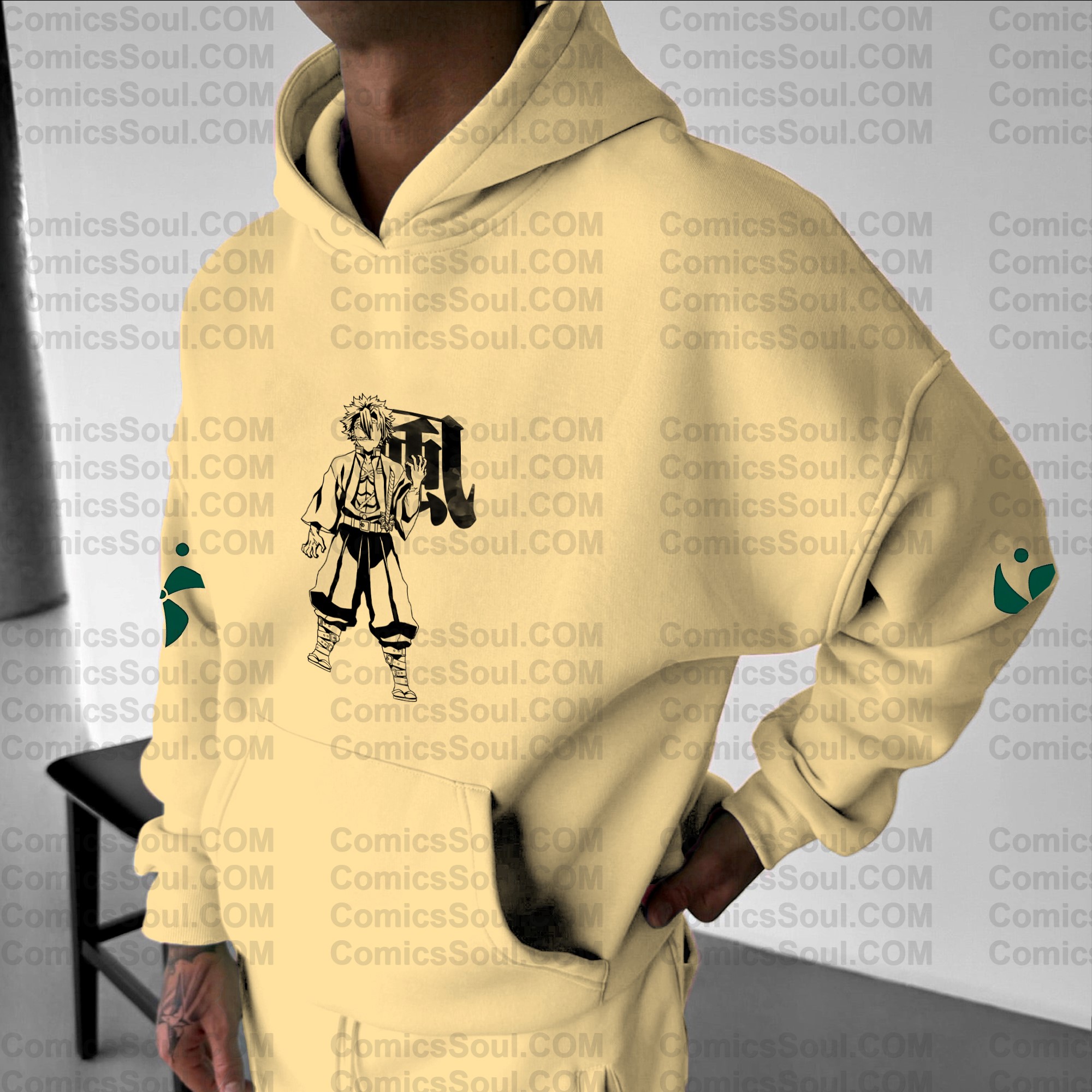 Unisex Game Graphic Streetwear Vintage Hoodie