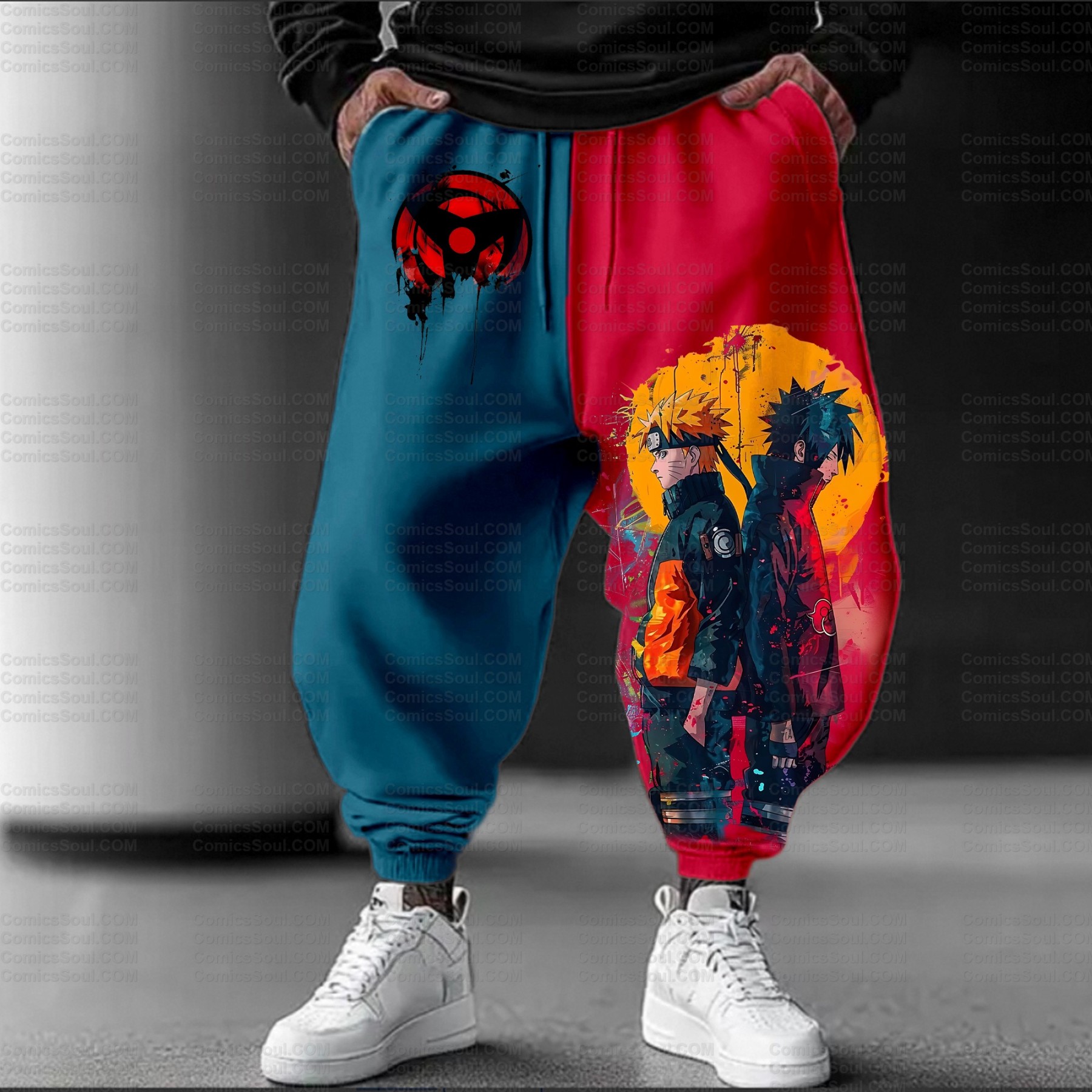 Unisex Anime Inspired Vintage Plush Pants