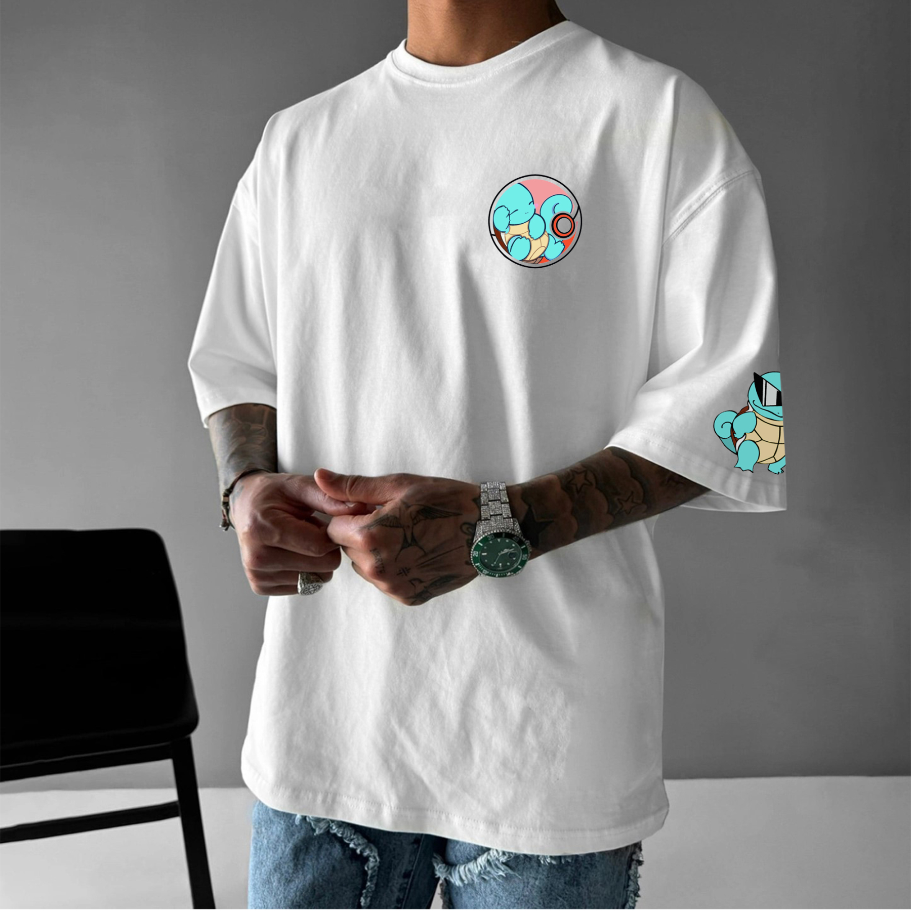 Unisex  "Pokémon" Anime Inspired Vintage T-Shirt