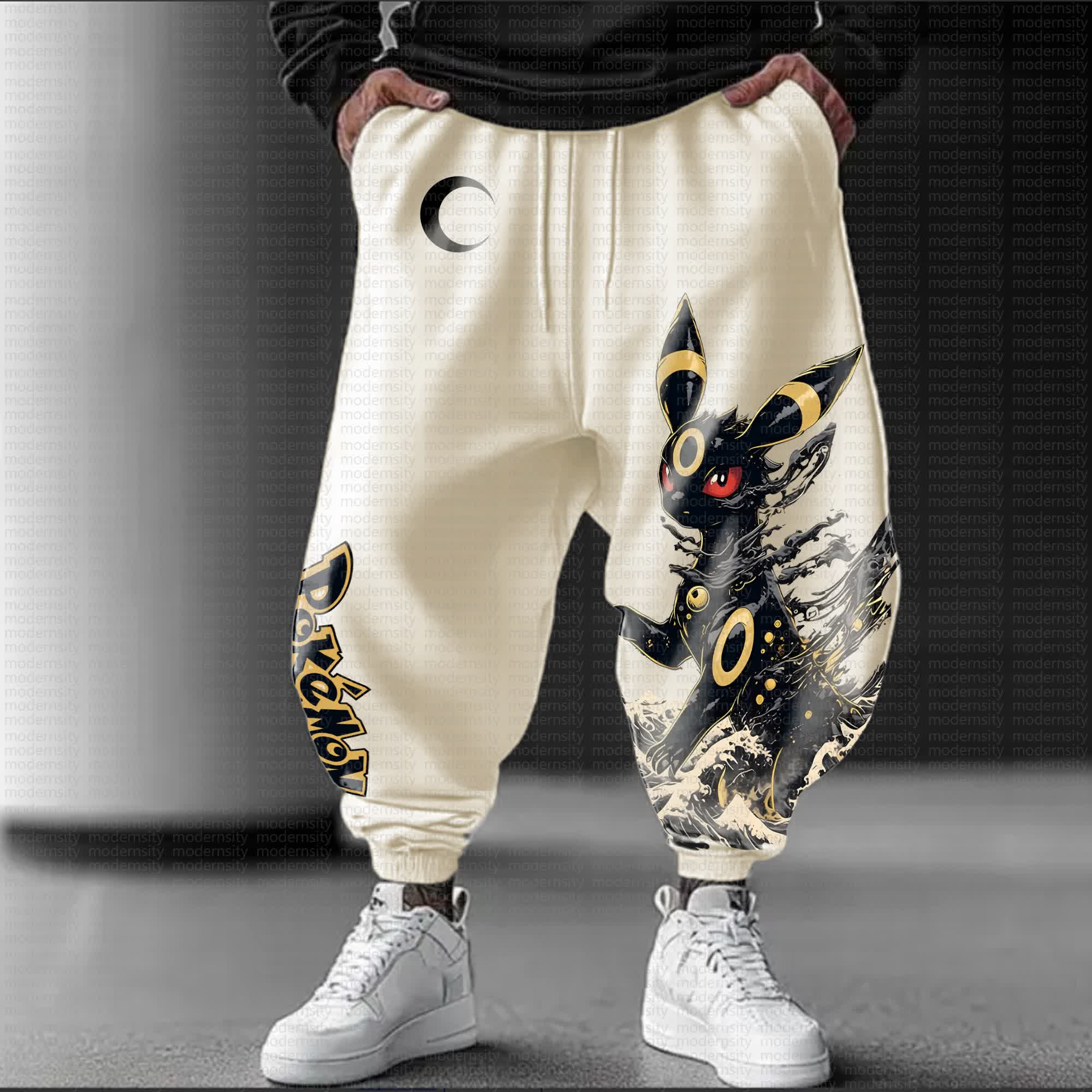 Unisex  “Pokémon” Casual Anime Streetwear Pants
