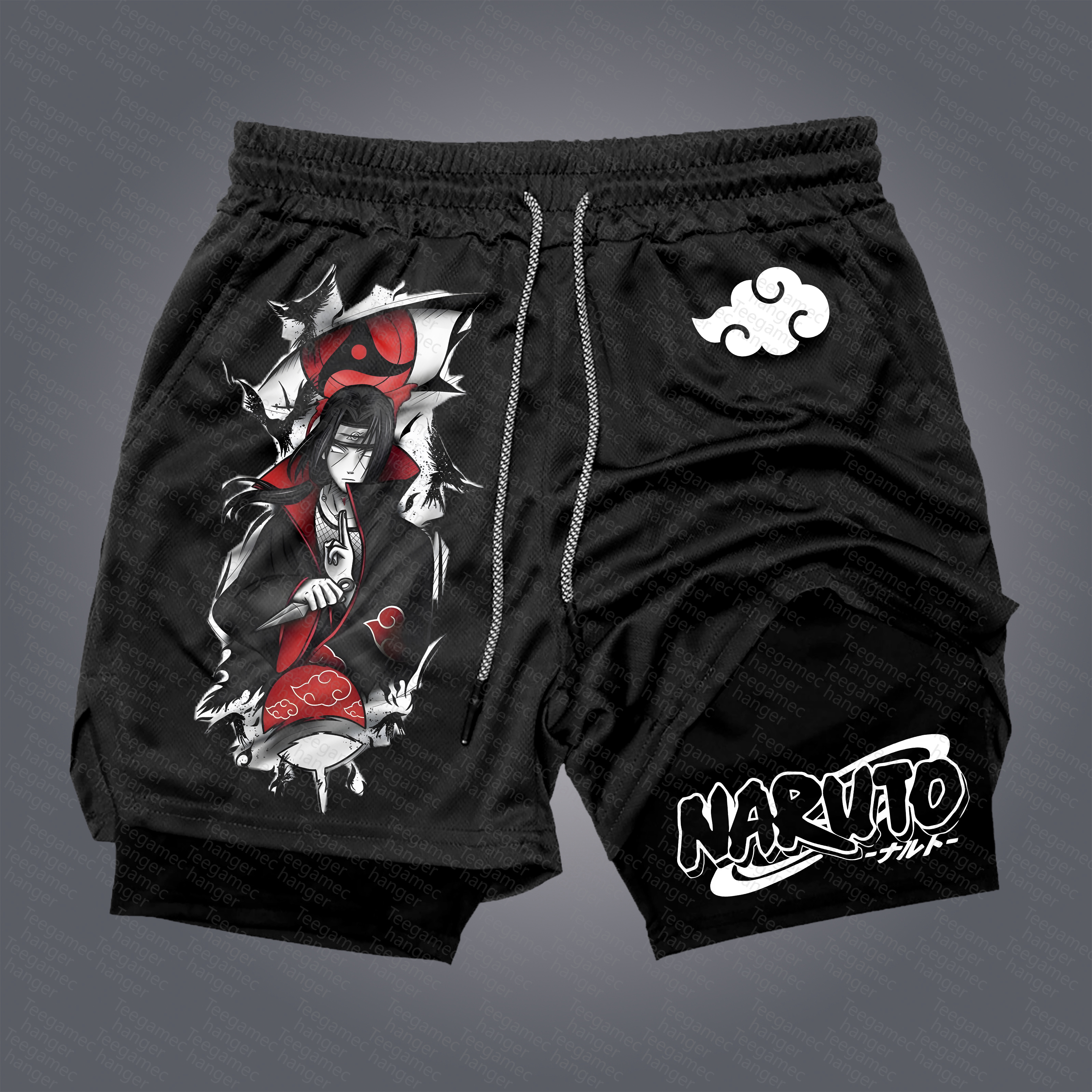 Unisex Casual Anime Streetwear Gym Shorts